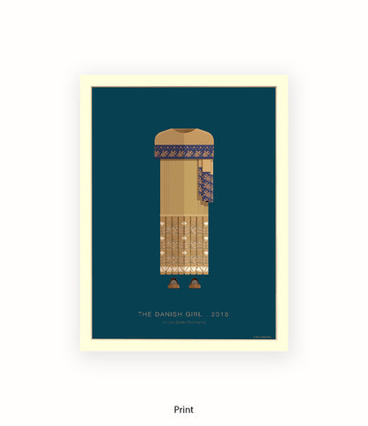 Danish Girl Fred Birchal Art Print