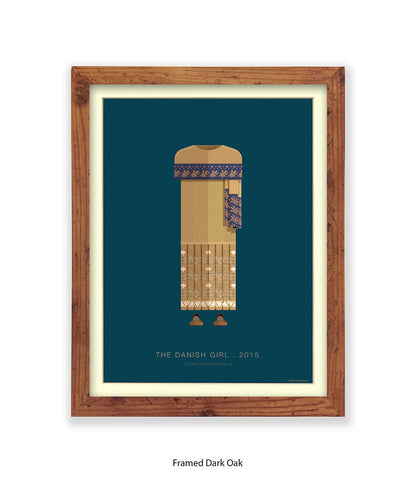 Danish Girl Fred Birchal Art Print