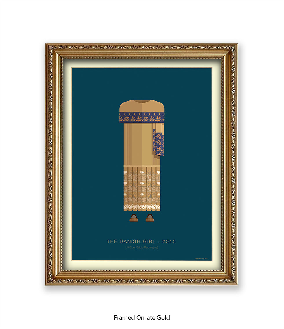 Danish Girl Fred Birchal Art Print