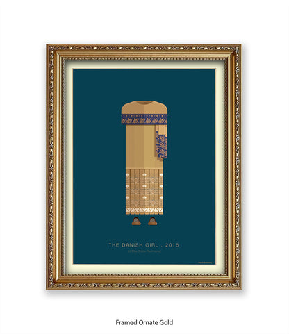 Danish Girl Fred Birchal Art Print
