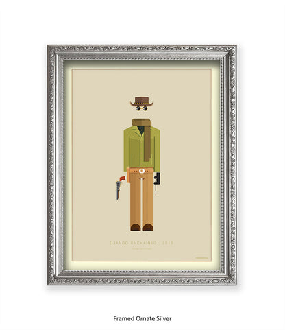 Django Unchained Fred Birchal Art Print