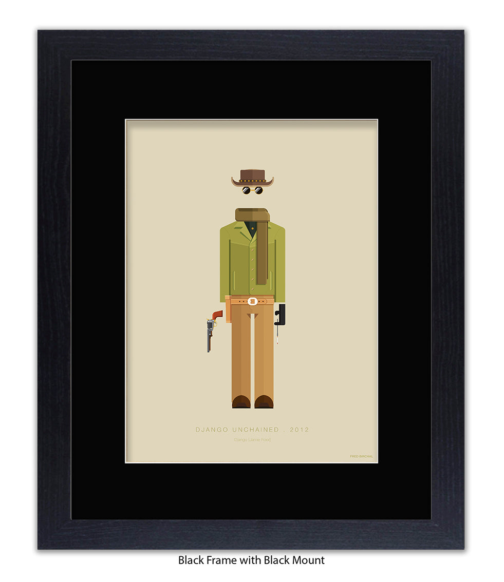 Django Unchained Fred Birchal Art Print
