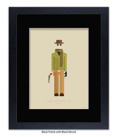 Django Unchained Fred Birchal Art Print