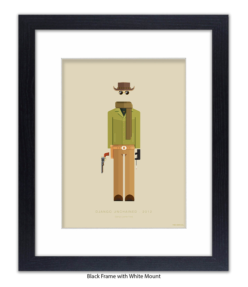 Django Unchained Fred Birchal Art Print