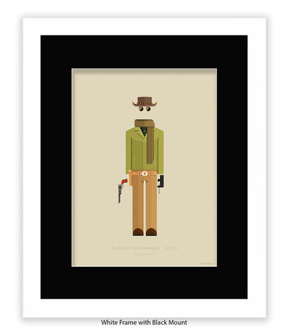 Django Unchained Fred Birchal Art Print