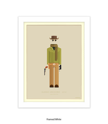 Django Unchained Fred Birchal Art Print