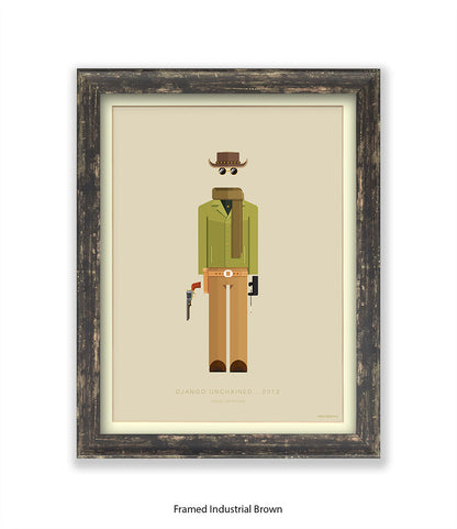 Django Unchained Fred Birchal Art Print