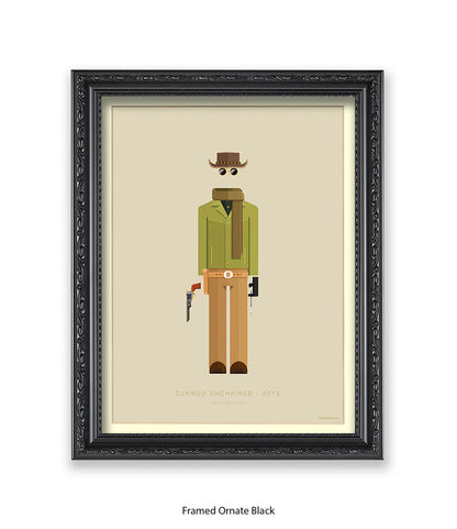 Django Unchained Fred Birchal Art Print