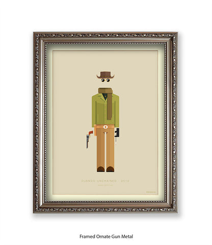Django Unchained Fred Birchal Art Print