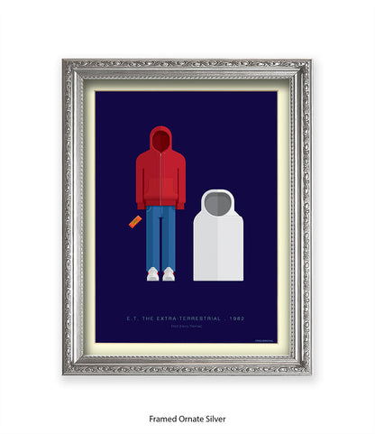 E.T. The Extra Terrestrial Fred Birchal Art Print