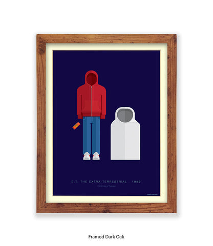 E.T. The Extra Terrestrial Fred Birchal Art Print