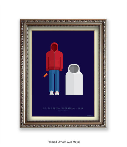 E.T. The Extra Terrestrial Fred Birchal Art Print