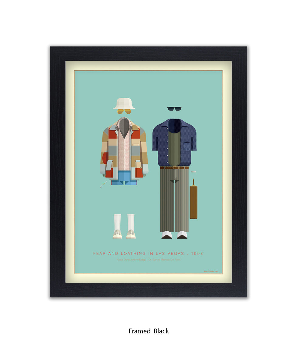 Fear & Loathing In Las Vegas Fred Birchal Art Print
