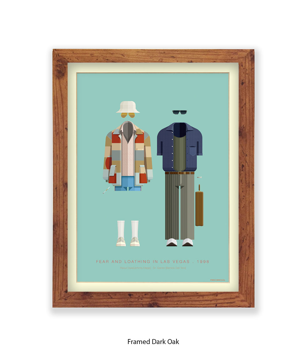 Fear & Loathing In Las Vegas Fred Birchal Art Print