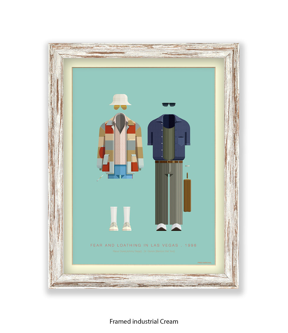 Fear & Loathing In Las Vegas Fred Birchal Art Print