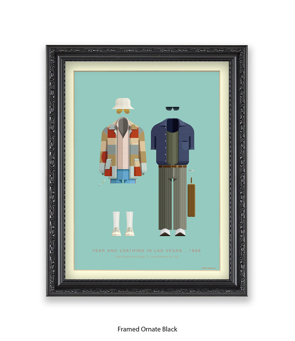 Fear & Loathing In Las Vegas Fred Birchal Art Print