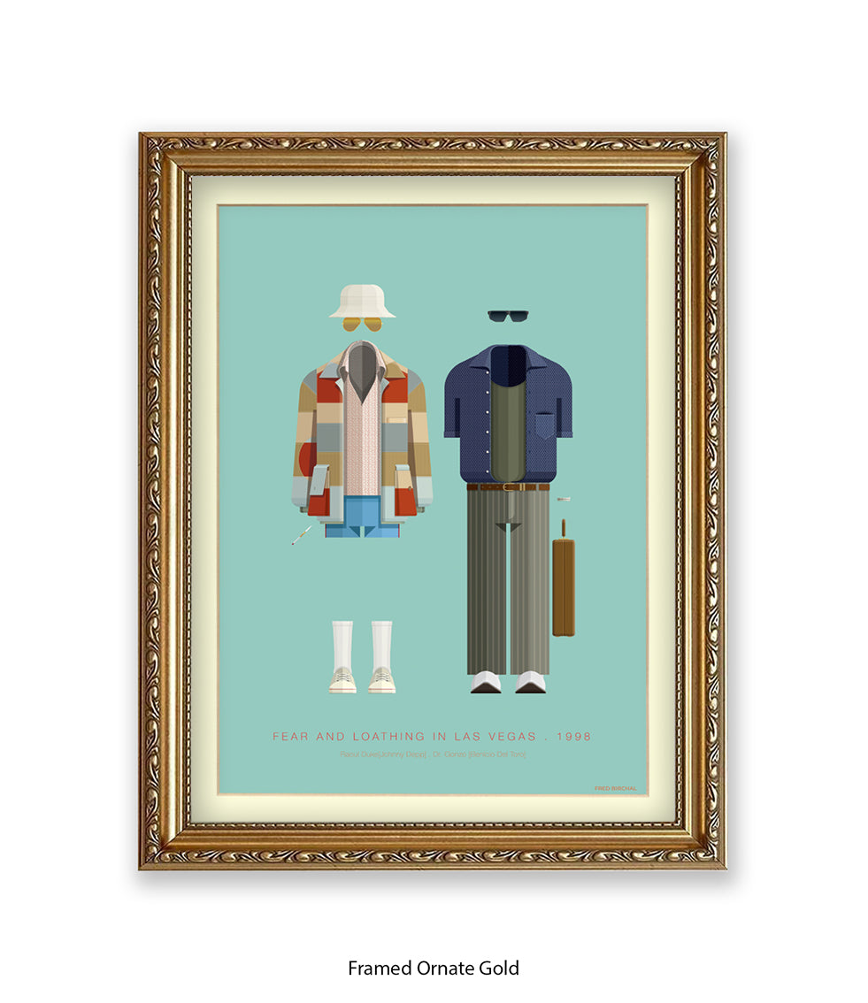 Fear & Loathing In Las Vegas Fred Birchal Art Print