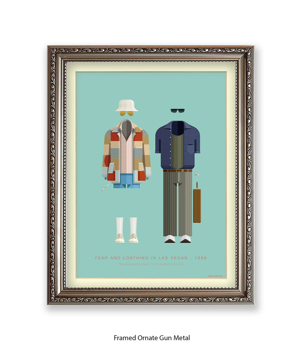 Fear & Loathing In Las Vegas Fred Birchal Art Print