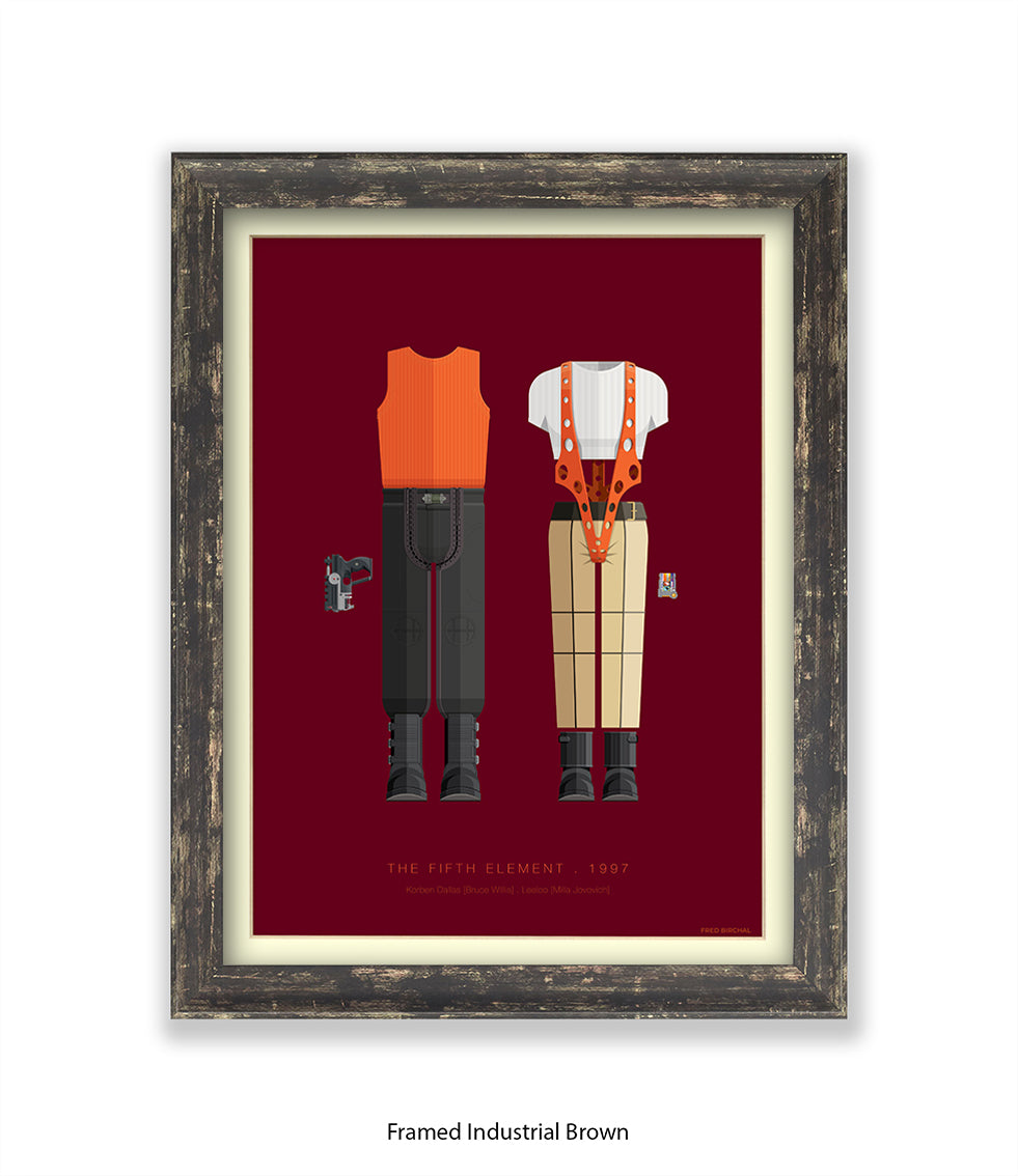 Fifth Element Fred Birchal Art Print