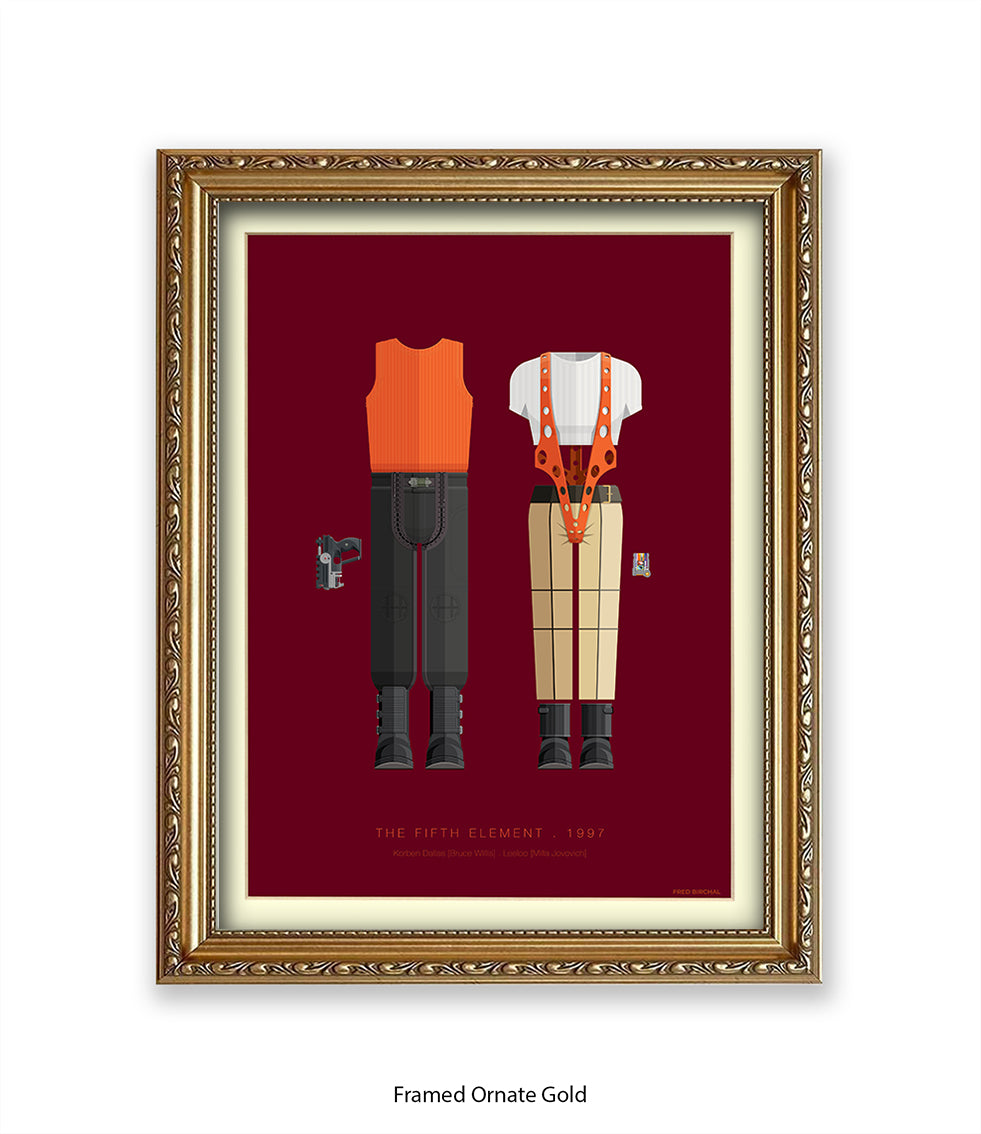 Fifth Element Fred Birchal Art Print