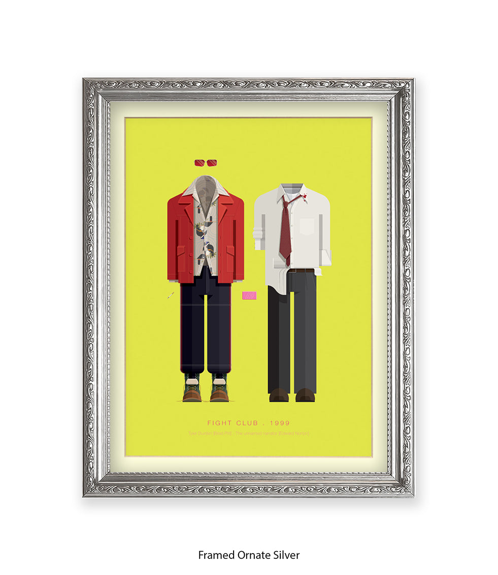 Fight Club Fred Birchal Art Print