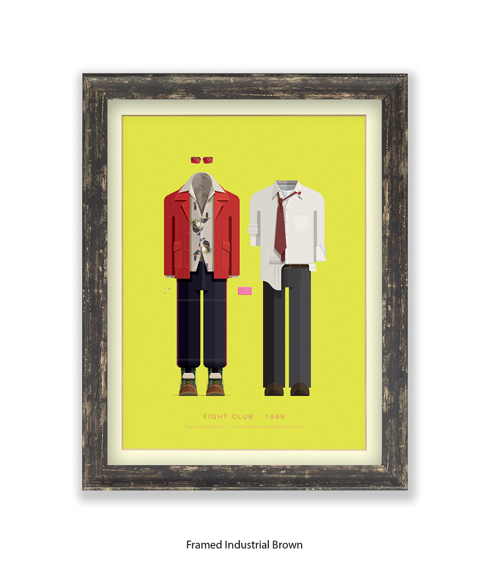 Fight Club Fred Birchal Art Print