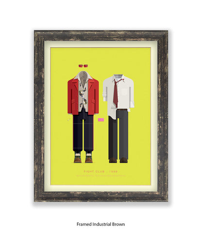 Fight Club Fred Birchal Art Print