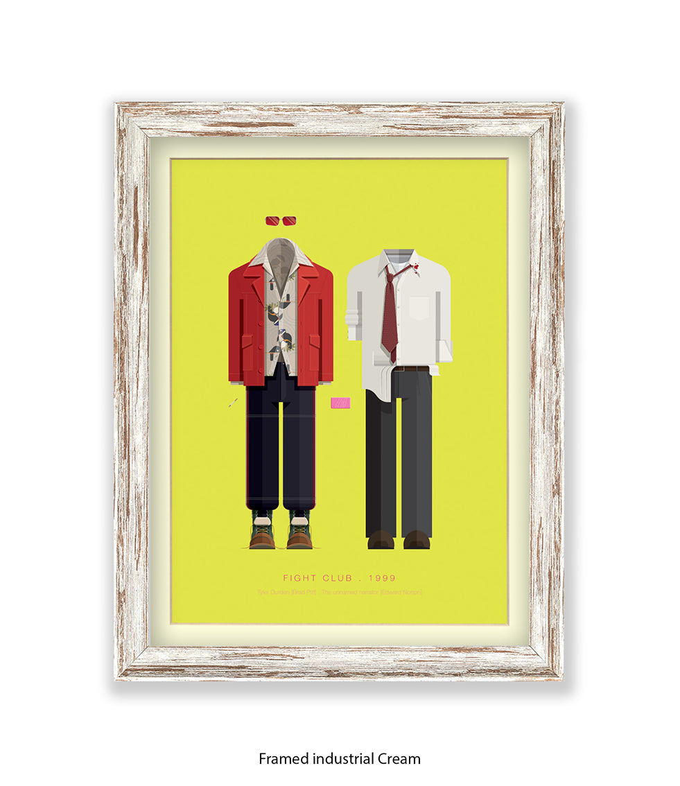 Fight Club Fred Birchal Art Print
