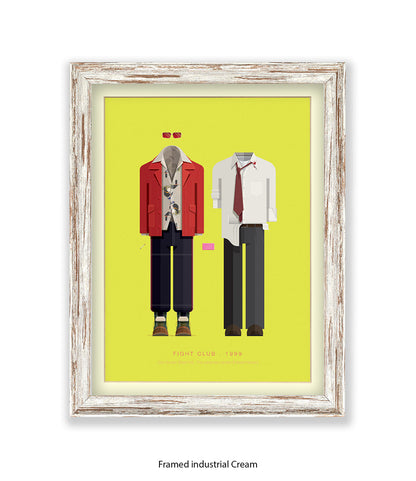 Fight Club Fred Birchal Art Print