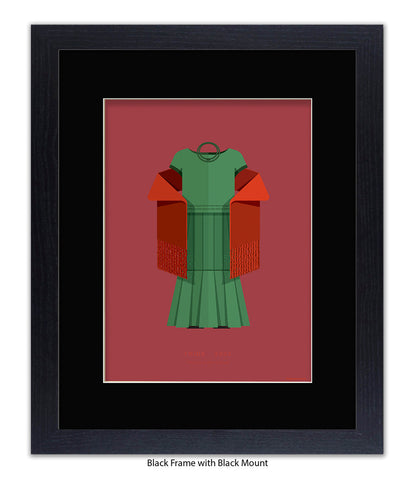 Frida Kahlo Fred Birchal Art Print