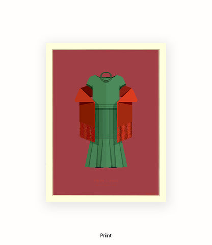 Frida Kahlo Fred Birchal Art Print