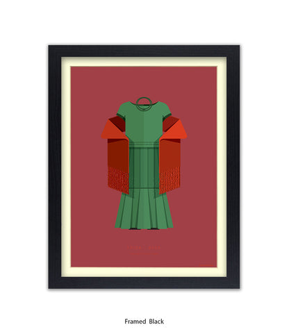 Frida Kahlo Fred Birchal Art Print