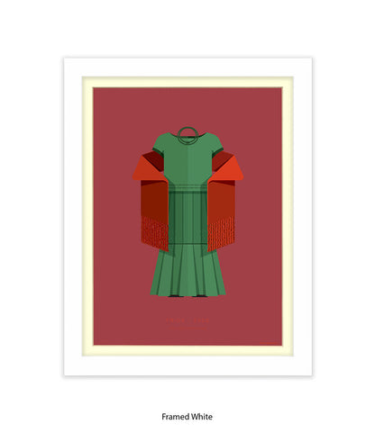 Frida Kahlo Fred Birchal Art Print
