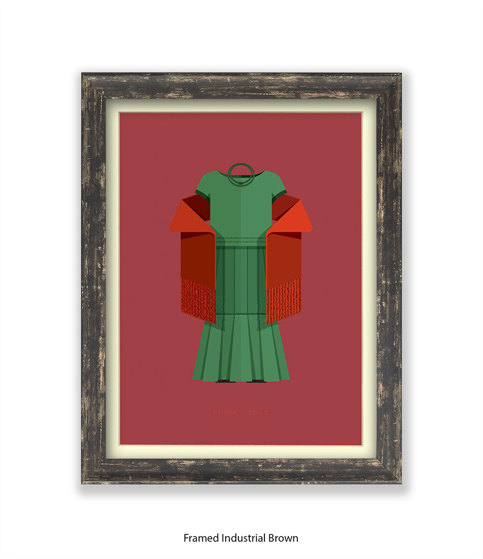 Frida Kahlo Fred Birchal Art Print