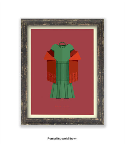 Frida Kahlo Fred Birchal Art Print