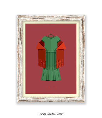 Frida Kahlo Fred Birchal Art Print