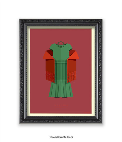 Frida Kahlo Fred Birchal Art Print