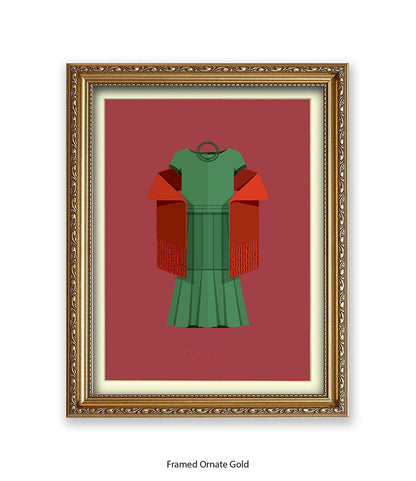 Frida Kahlo Fred Birchal Art Print