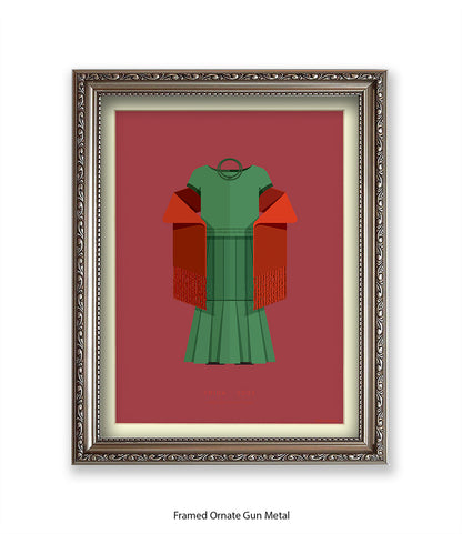 Frida Kahlo Fred Birchal Art Print