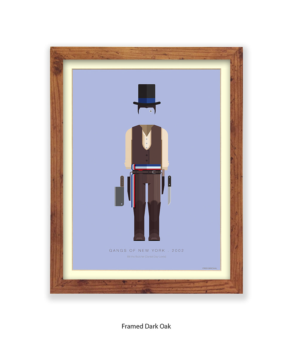 Gangs Of New York Bill The Butcher Fred Birchal Art Print