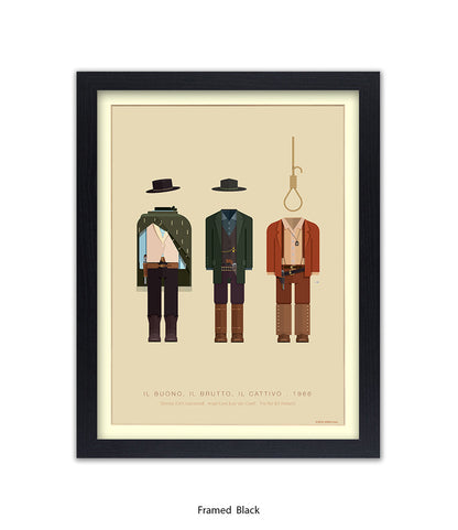 Il Buno Il Brutto Il Cattivo Fred Birchal Art Print