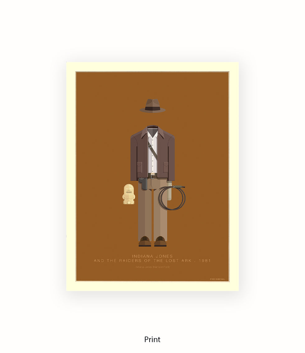 Indiana Jones - Fred Birchal Art Print