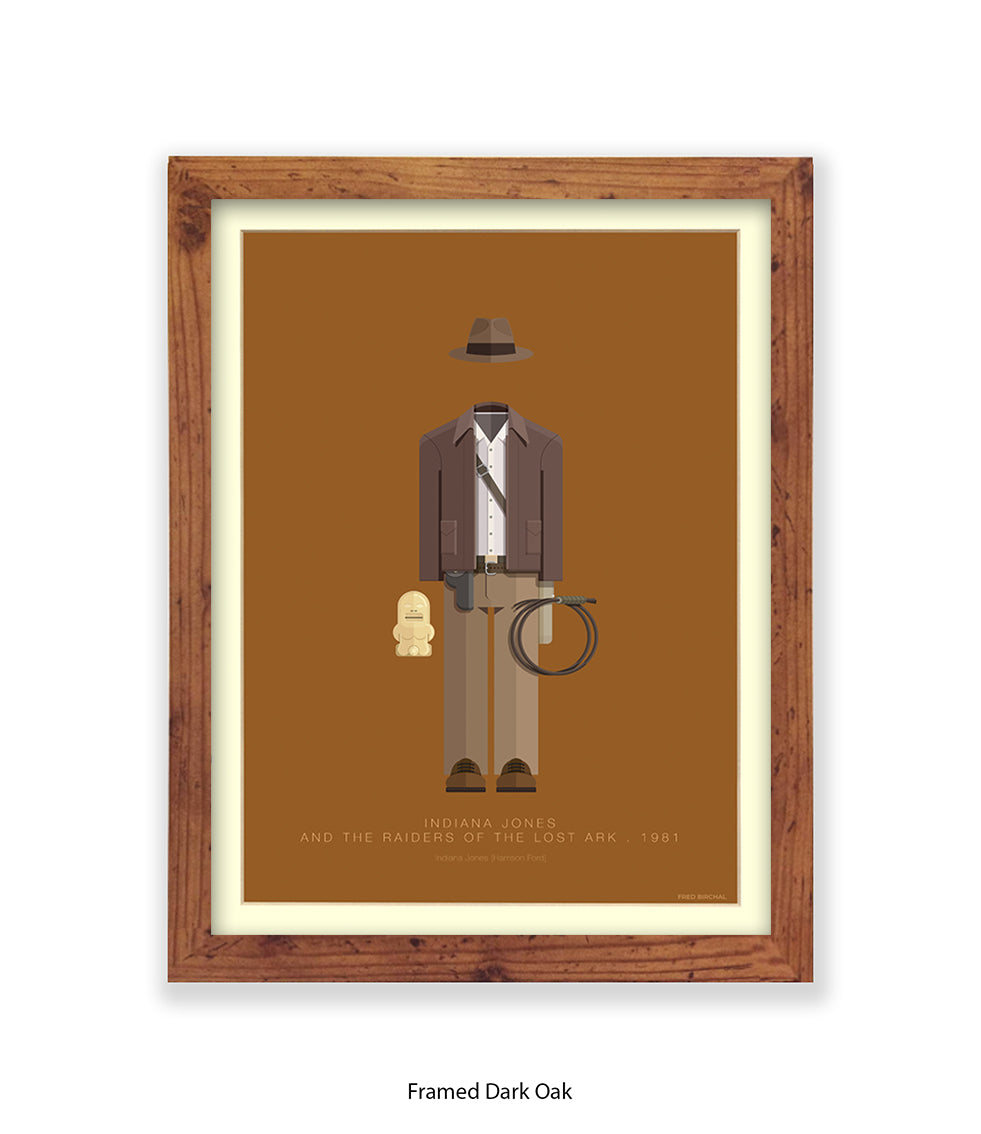 Indiana Jones - Fred Birchal Art Print