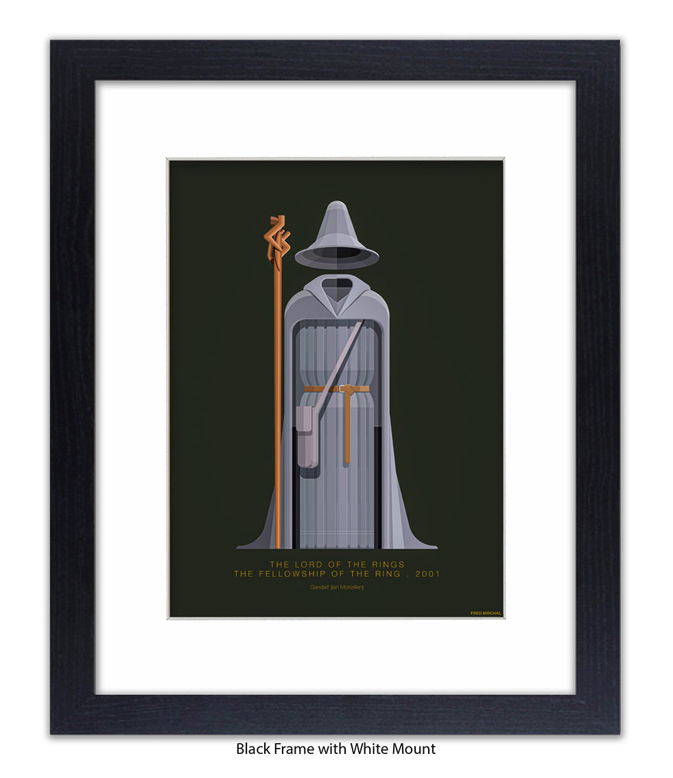 Gandalf Fred Birchal Art Print
