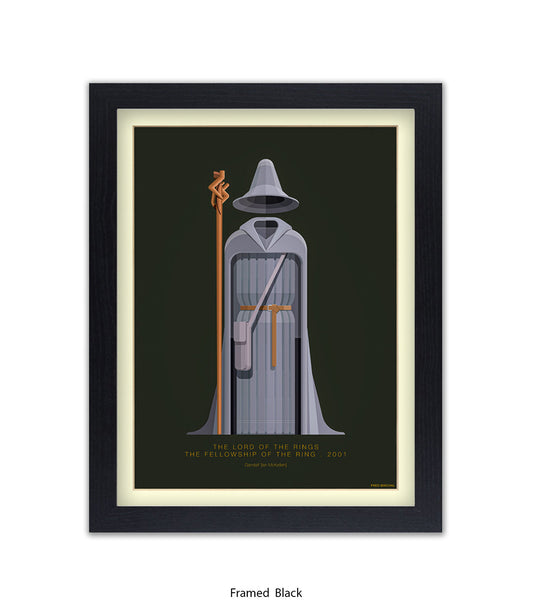 Gandalf Fred Birchal Art Print