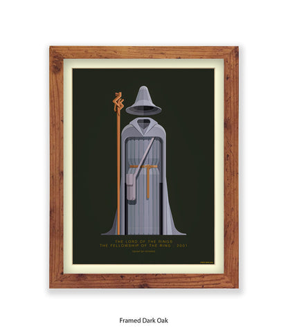 Gandalf Fred Birchal Art Print