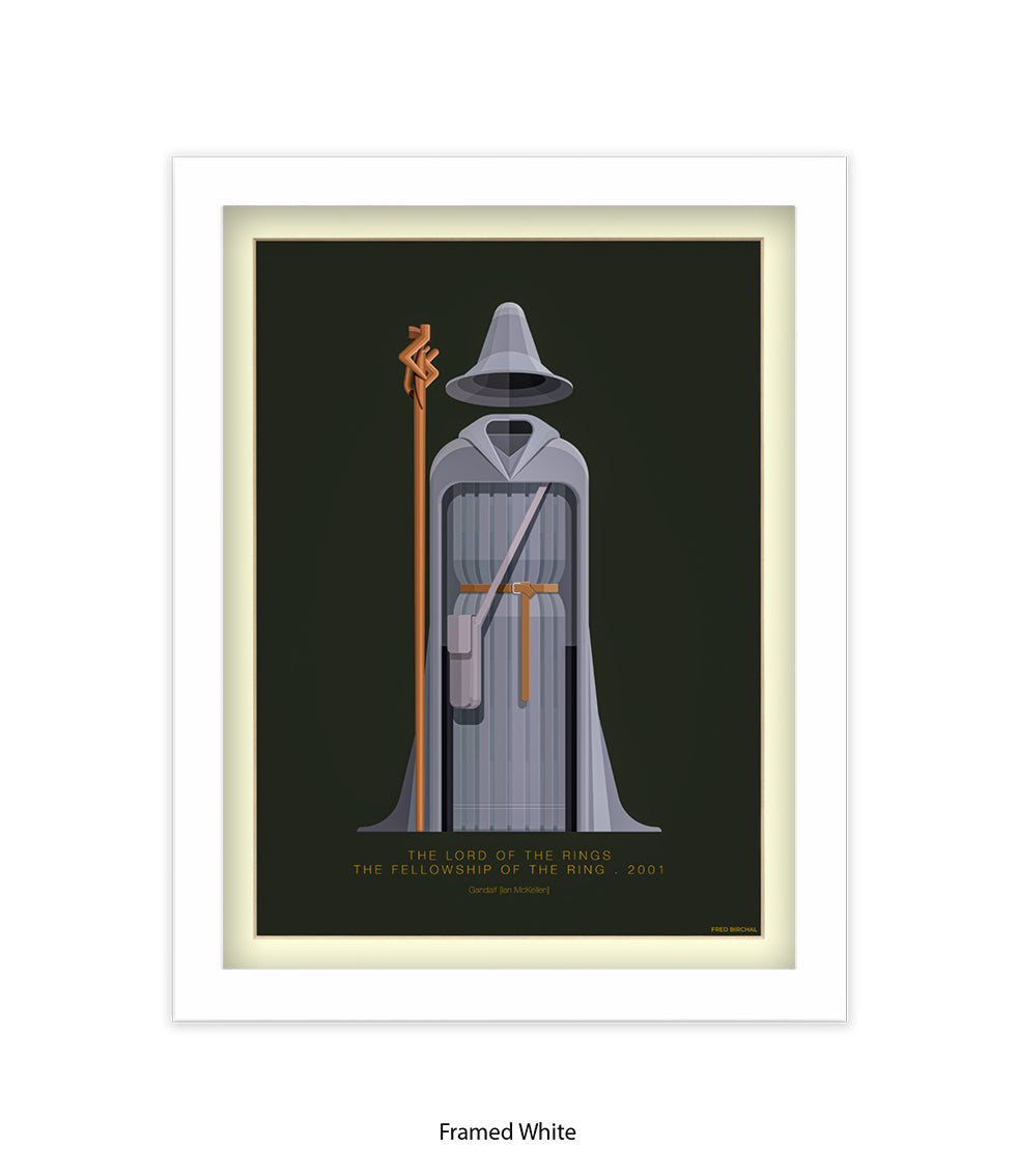 Gandalf Fred Birchal Art Print
