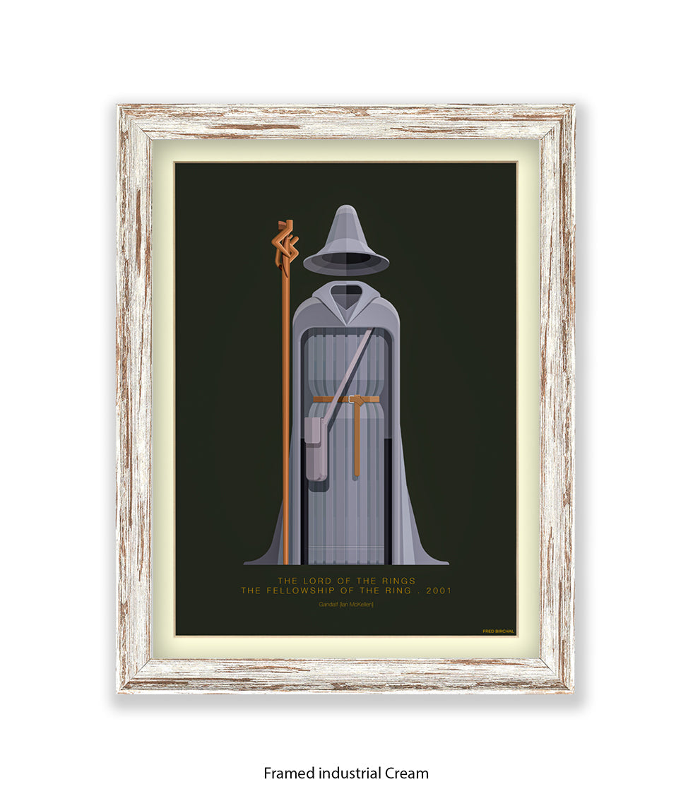 Gandalf Fred Birchal Art Print