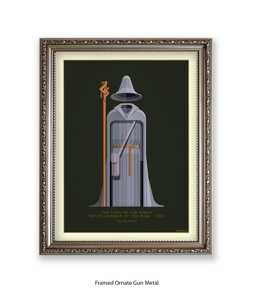Gandalf Fred Birchal Art Print