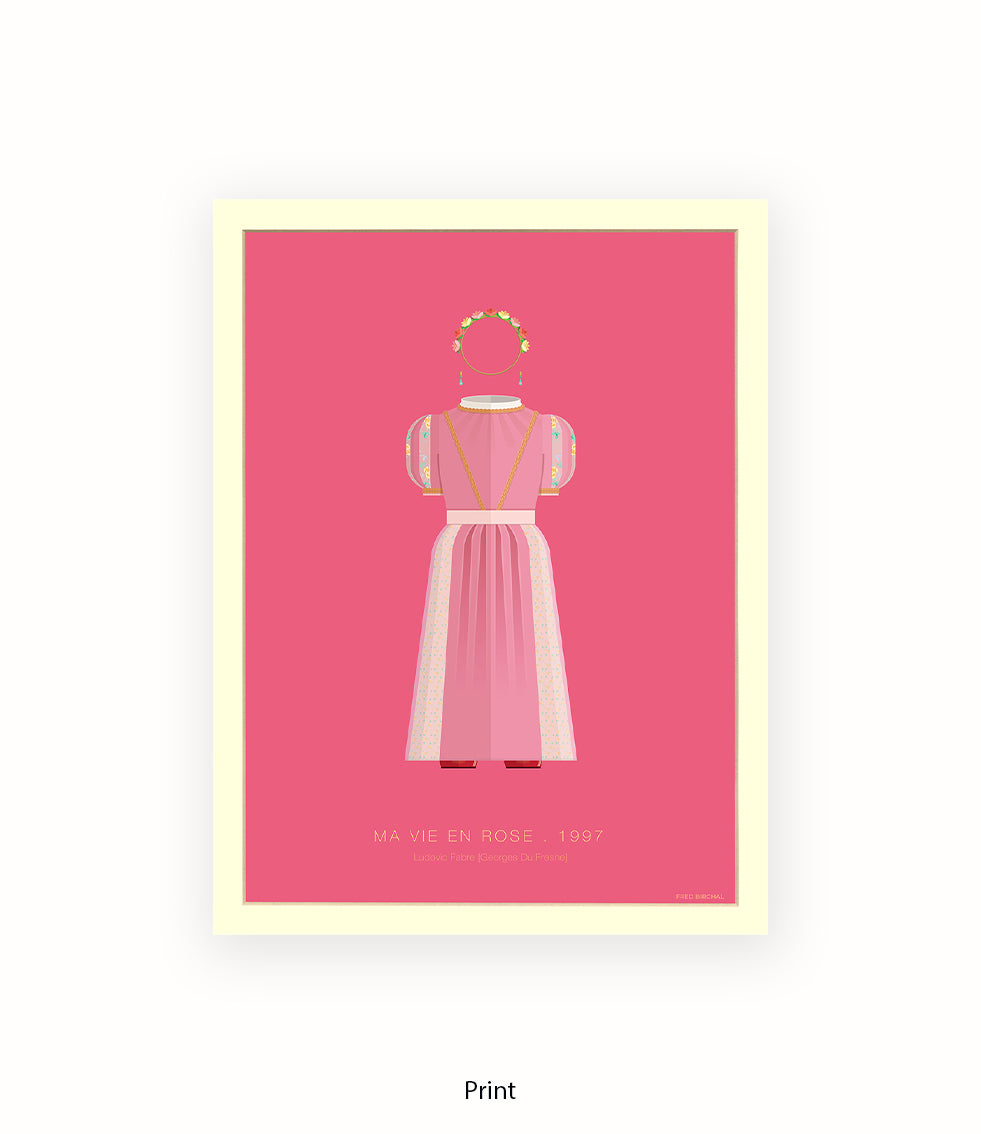 Me Vie En Rose - Fred Birchal Art Print